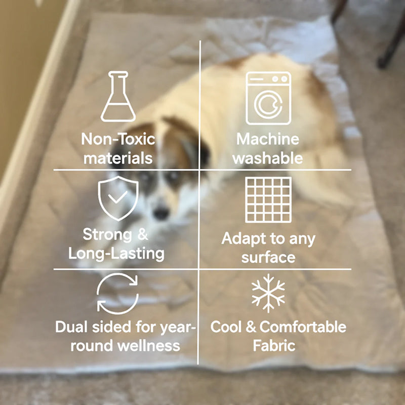Koelmat Hond Zelfactiverend met Arc-Chill Technologie OEKO-TEX Gecertificeerd Verkoelend Comfort Huisdier