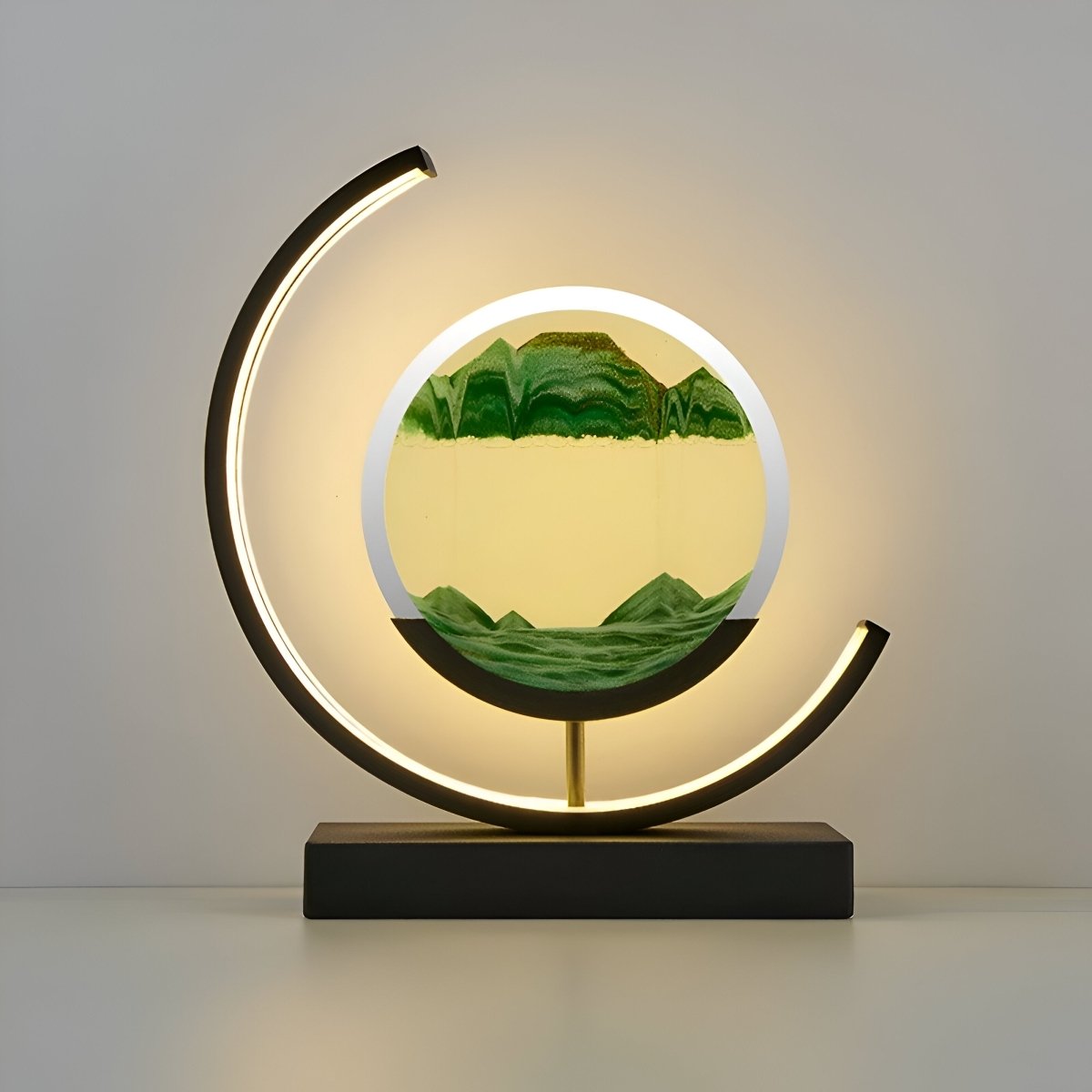 LED Zandlamp met Afstandsbediening & Dimbaar Licht - Rustgevende Design Tafellamp