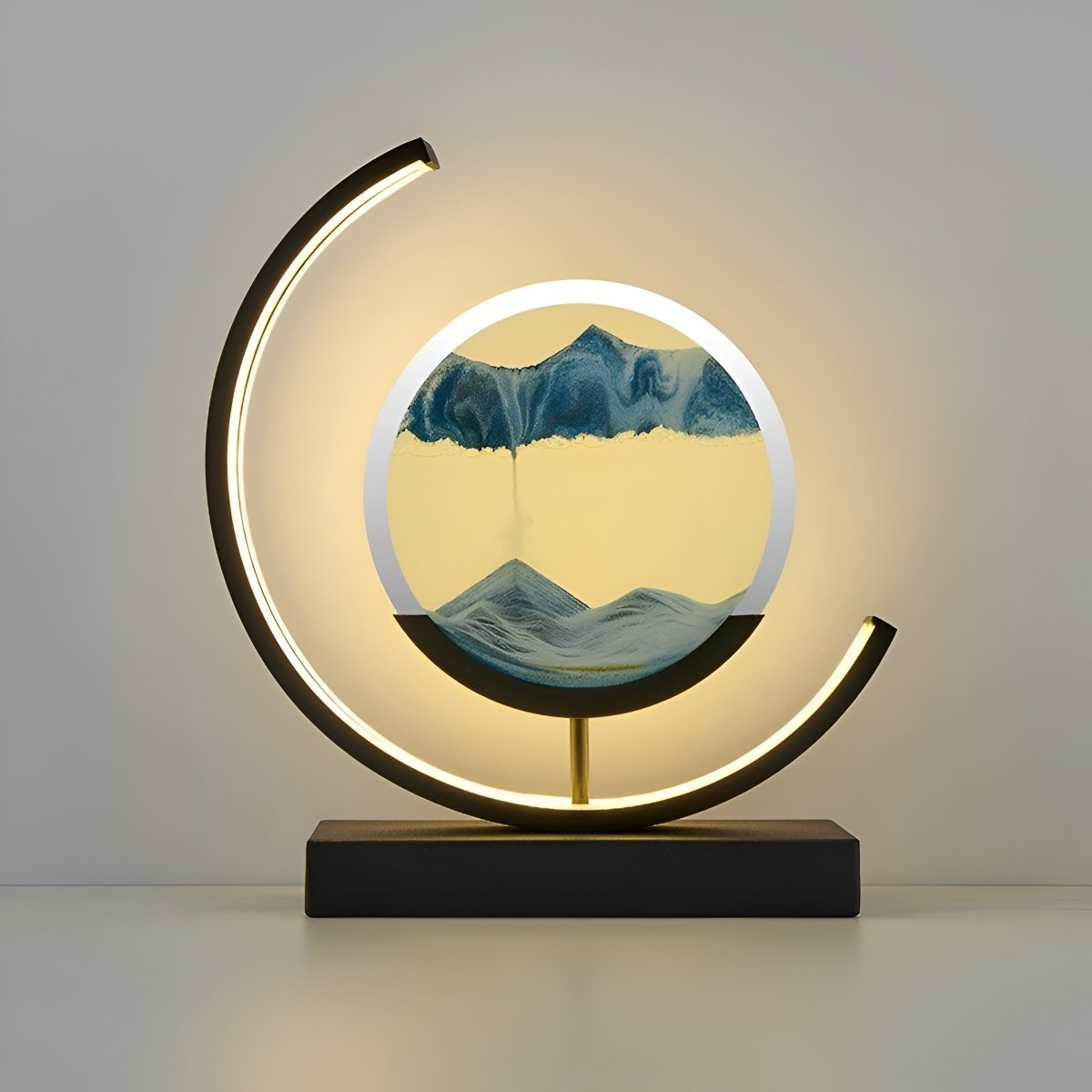 LED Zandlamp met Afstandsbediening & Dimbaar Licht - Rustgevende Design Tafellamp