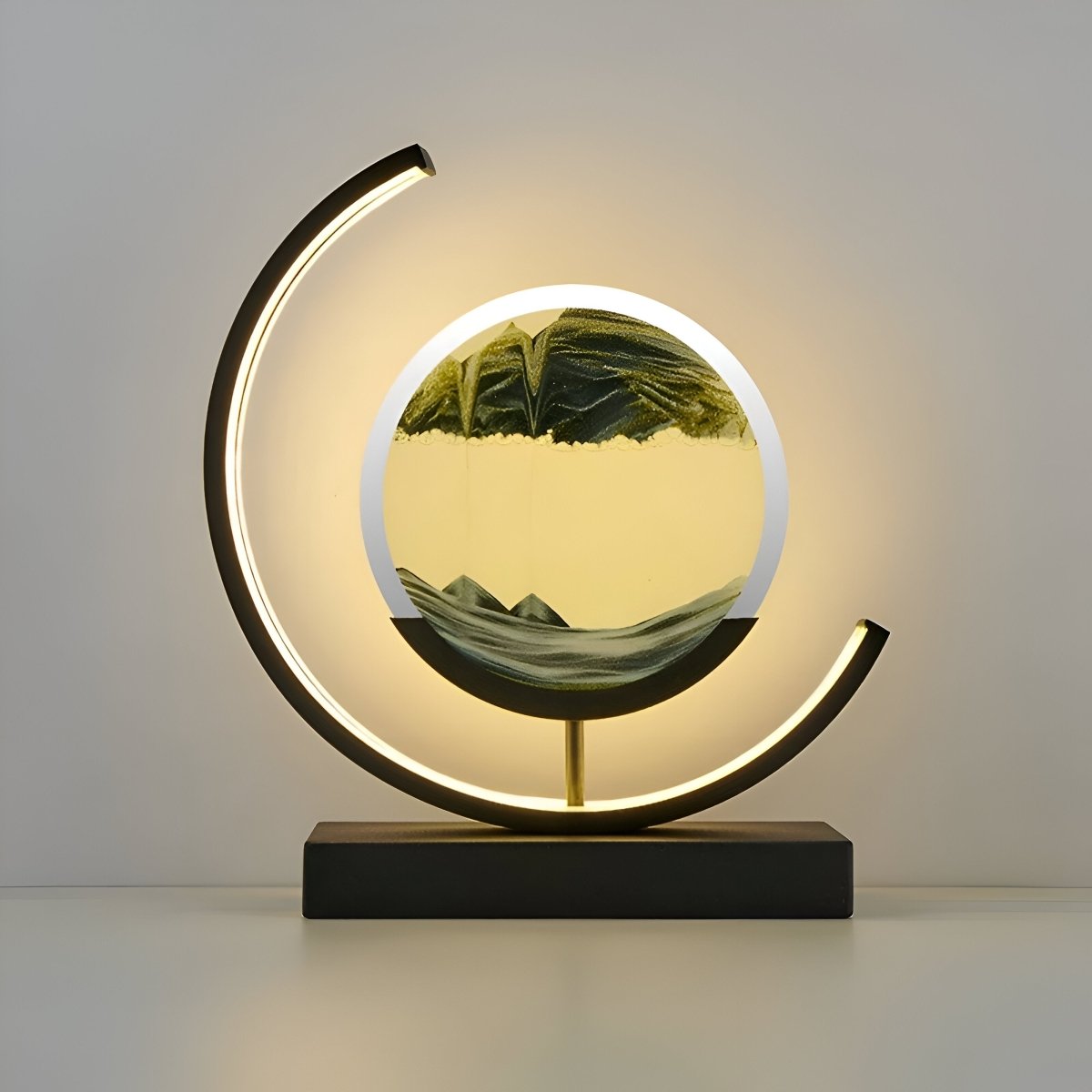LED Zandlamp met Afstandsbediening & Dimbaar Licht - Rustgevende Design Tafellamp