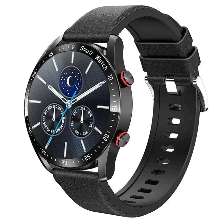 Smartwatch met Lautsprecher, Bluetooth en Fitnessfuncties - Luxe Design voor Sport en Dagelijks Gebruik