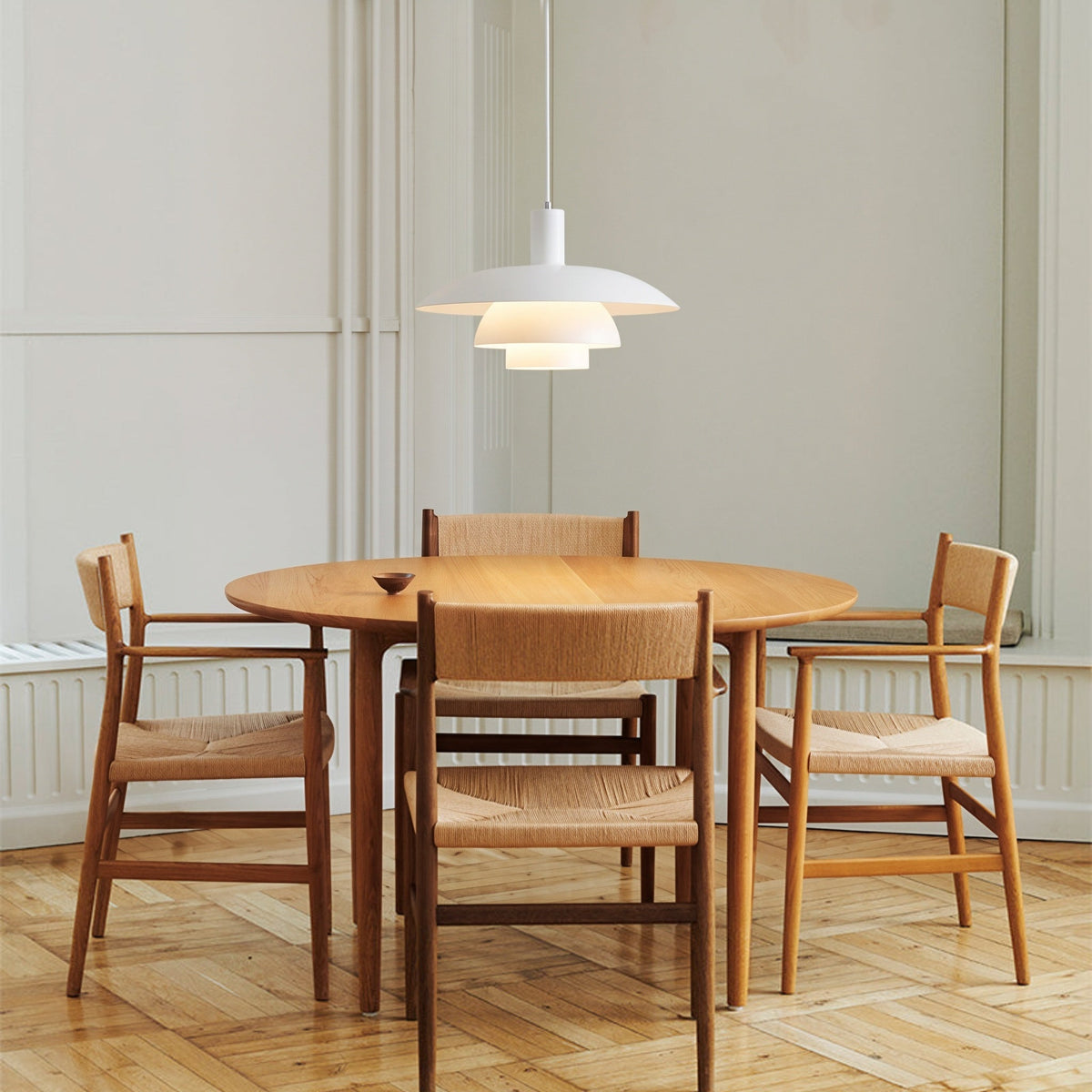 Scandinavische Metalen Hanglamp LED Dimbaar voor Eetkamer Keuken Woonkamer Plafondverlichting 29-39cm