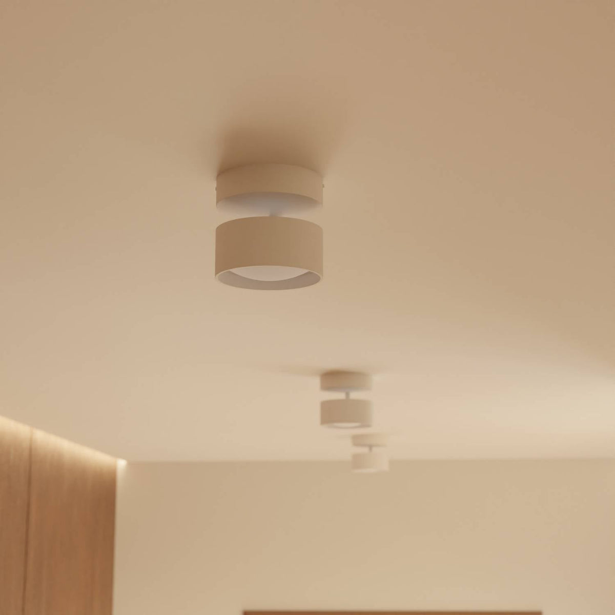 LED Plafondlamp Cilinder Up Downlight Aluminium Zwart Wand- en Plafondverlichting Moderne Verlichting Gang Slaapkamer Woonkamer