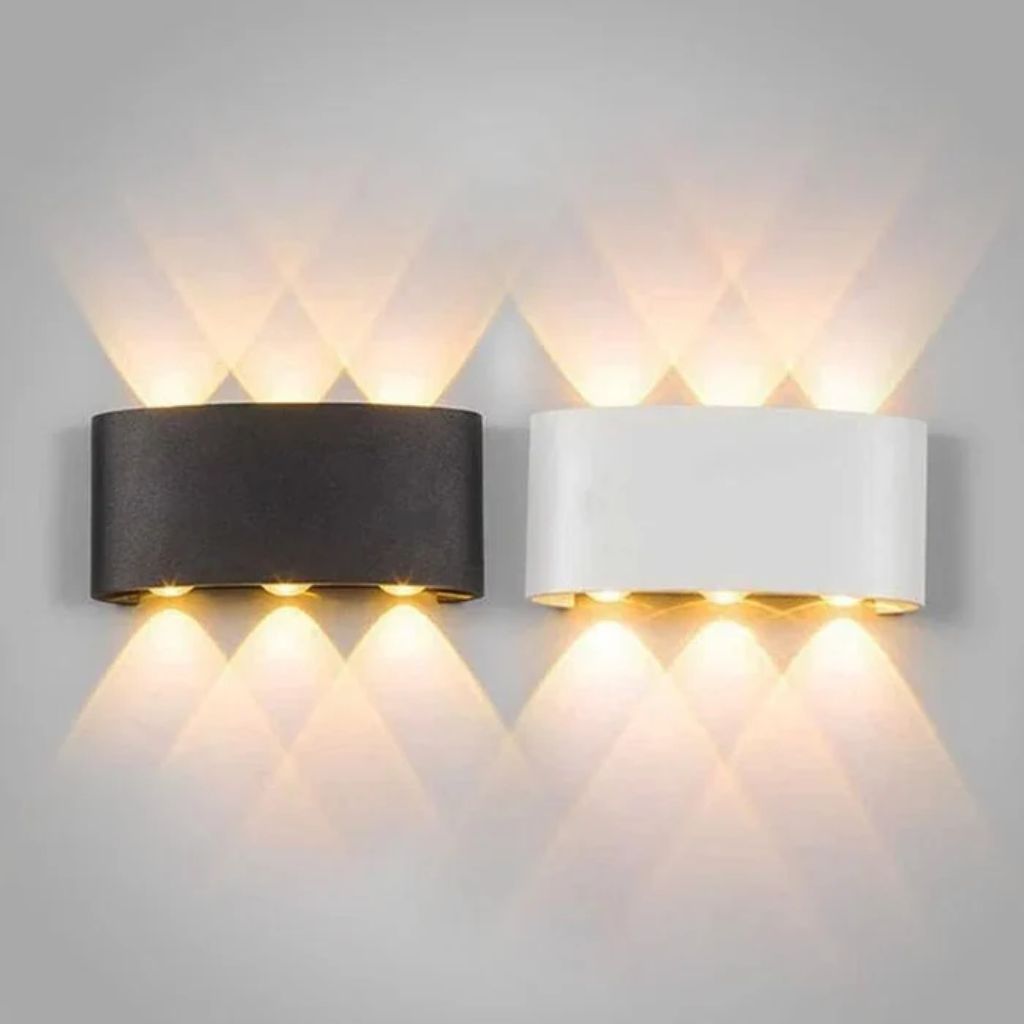 Waterdichte LED Wandlamp Aluminium Binnen Buiten Moderne Verlichting IP65 Sfeerlicht Tuin Terras Gevel