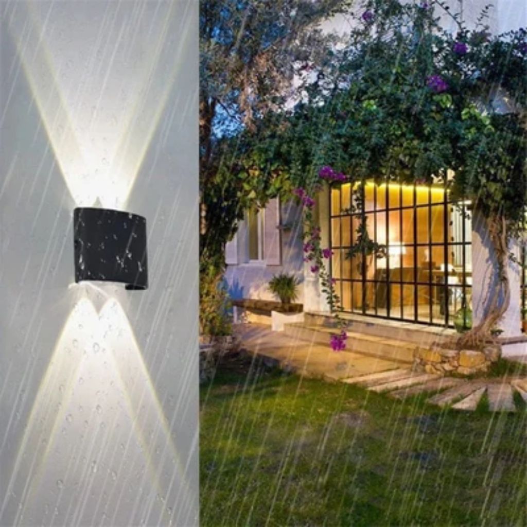 Waterdichte LED Wandlamp Aluminium Binnen Buiten Moderne Verlichting IP65 Sfeerlicht Tuin Terras Gevel