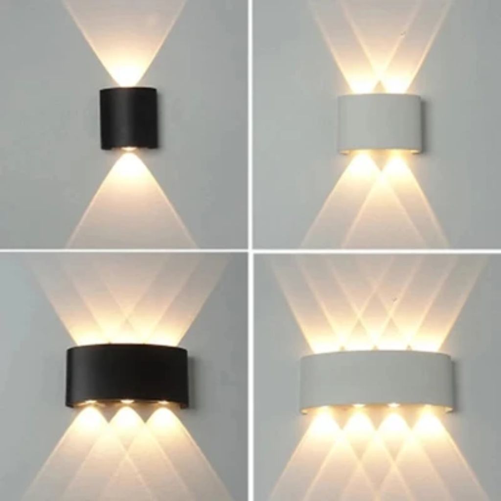 Waterdichte LED Wandlamp Aluminium Binnen Buiten Moderne Verlichting IP65 Sfeerlicht Tuin Terras Gevel