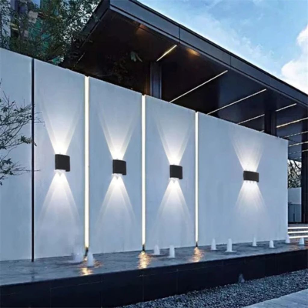 Waterdichte LED Wandlamp Aluminium Binnen Buiten Moderne Verlichting IP65 Sfeerlicht Tuin Terras Gevel