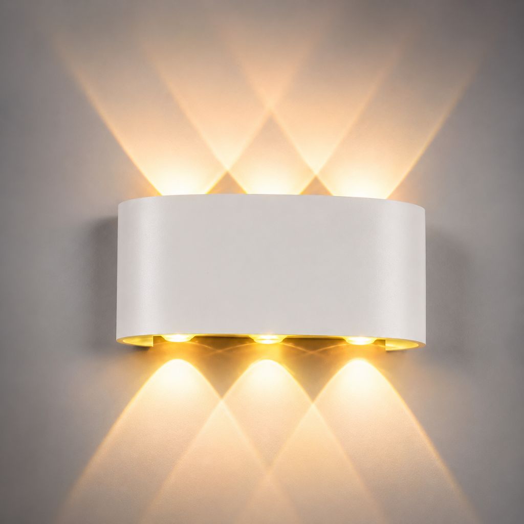 Waterdichte LED Wandlamp Aluminium Binnen Buiten Moderne Verlichting IP65 Sfeerlicht Tuin Terras Gevel