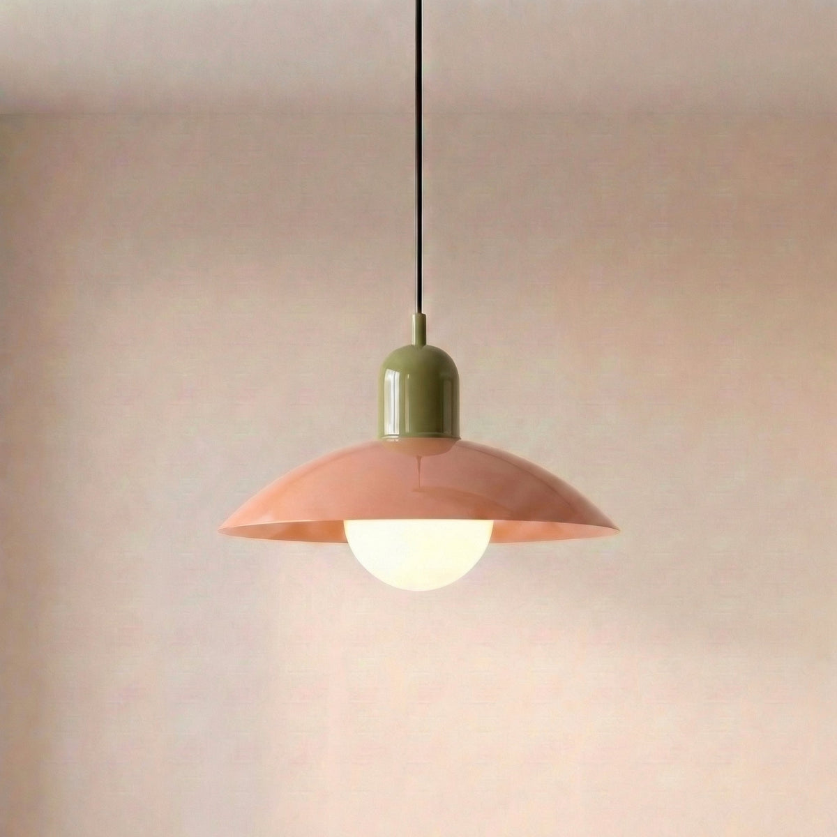 IJzeren hanglamp tweekleurig Ø32 cm warmwit LED voor eetkamer keuken eiland woonkamer landelijk modern