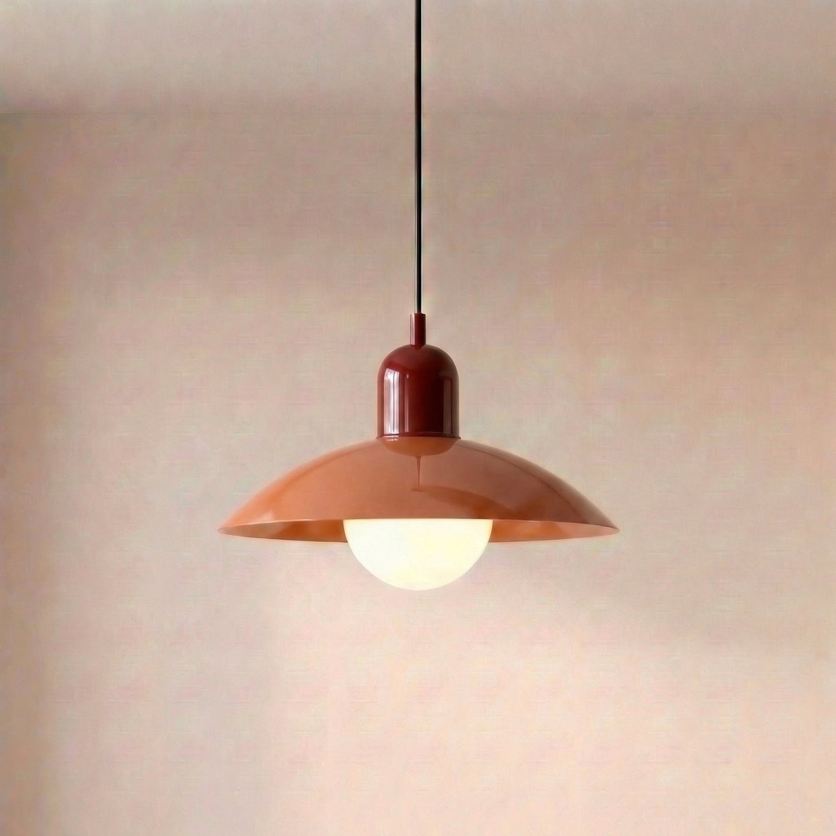 IJzeren hanglamp tweekleurig Ø32 cm warmwit LED voor eetkamer keuken eiland woonkamer landelijk modern