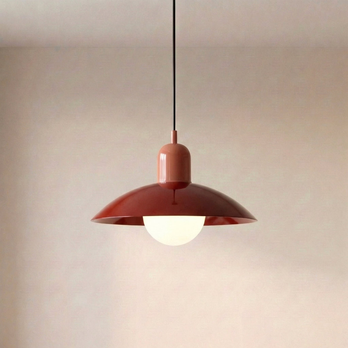 IJzeren hanglamp tweekleurig Ø32 cm warmwit LED voor eetkamer keuken eiland woonkamer landelijk modern