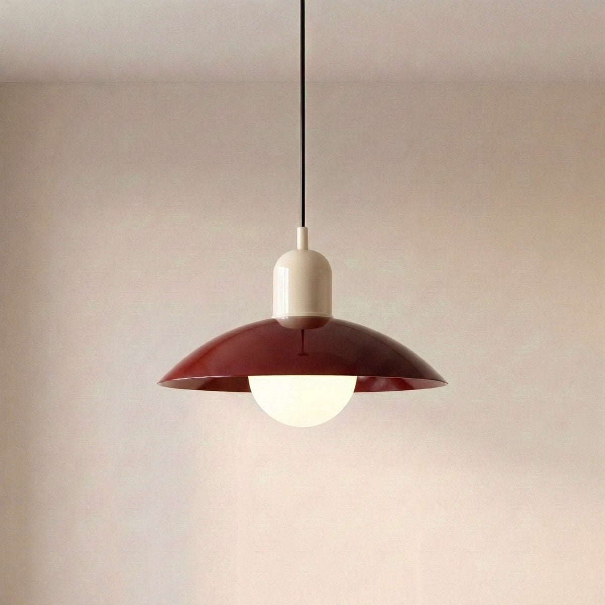 IJzeren hanglamp tweekleurig Ø32 cm warmwit LED voor eetkamer keuken eiland woonkamer landelijk modern