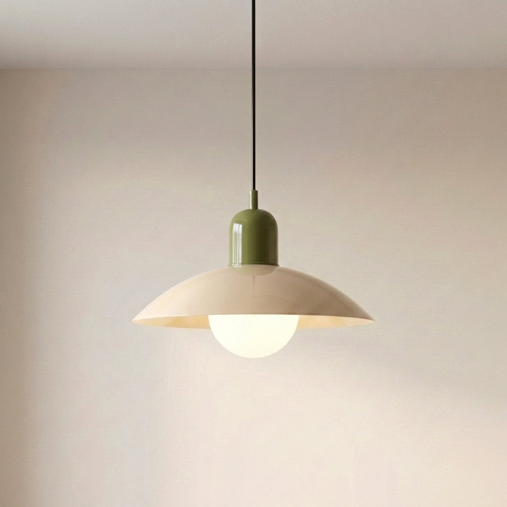 IJzeren hanglamp tweekleurig Ø32 cm warmwit LED voor eetkamer keuken eiland woonkamer landelijk modern