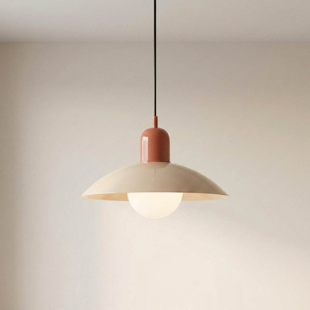 IJzeren hanglamp tweekleurig Ø32 cm warmwit LED voor eetkamer keuken eiland woonkamer landelijk modern