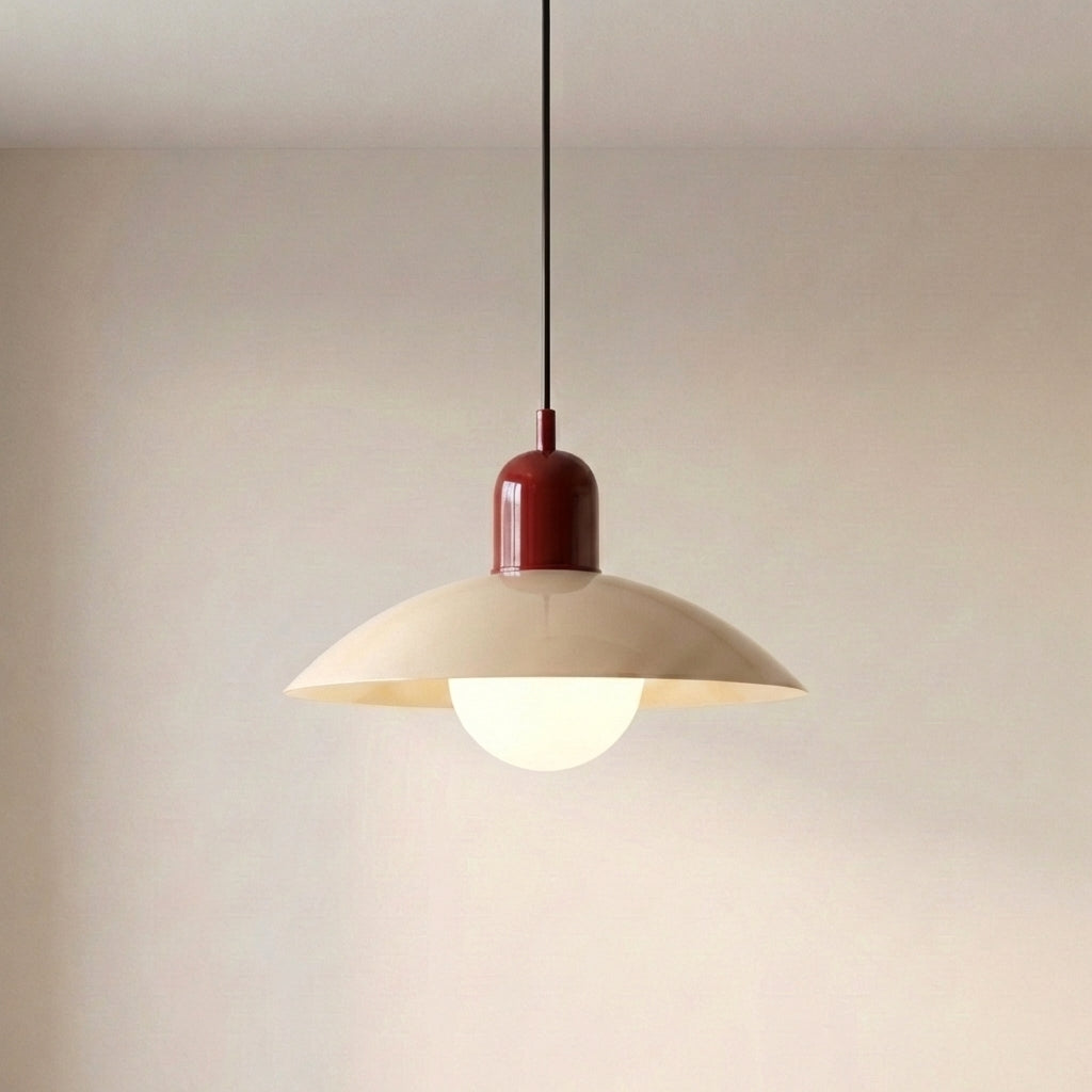 IJzeren hanglamp tweekleurig Ø32 cm warmwit LED voor eetkamer keuken eiland woonkamer landelijk modern