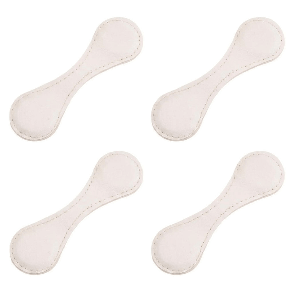 Magnetische Boekenlegger Leer 4-Pack Beige Zwart Bruin voor Romans Planners Journals Tijdloos Elegant Design