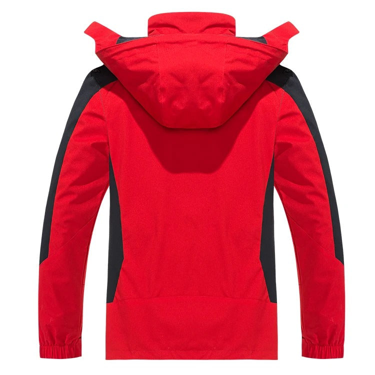 Waterdichte Outdoorjas Heren Winddicht Ademend Wandeljas Functioneel Outdoor Trek Meerdere Kleuren S-4XL