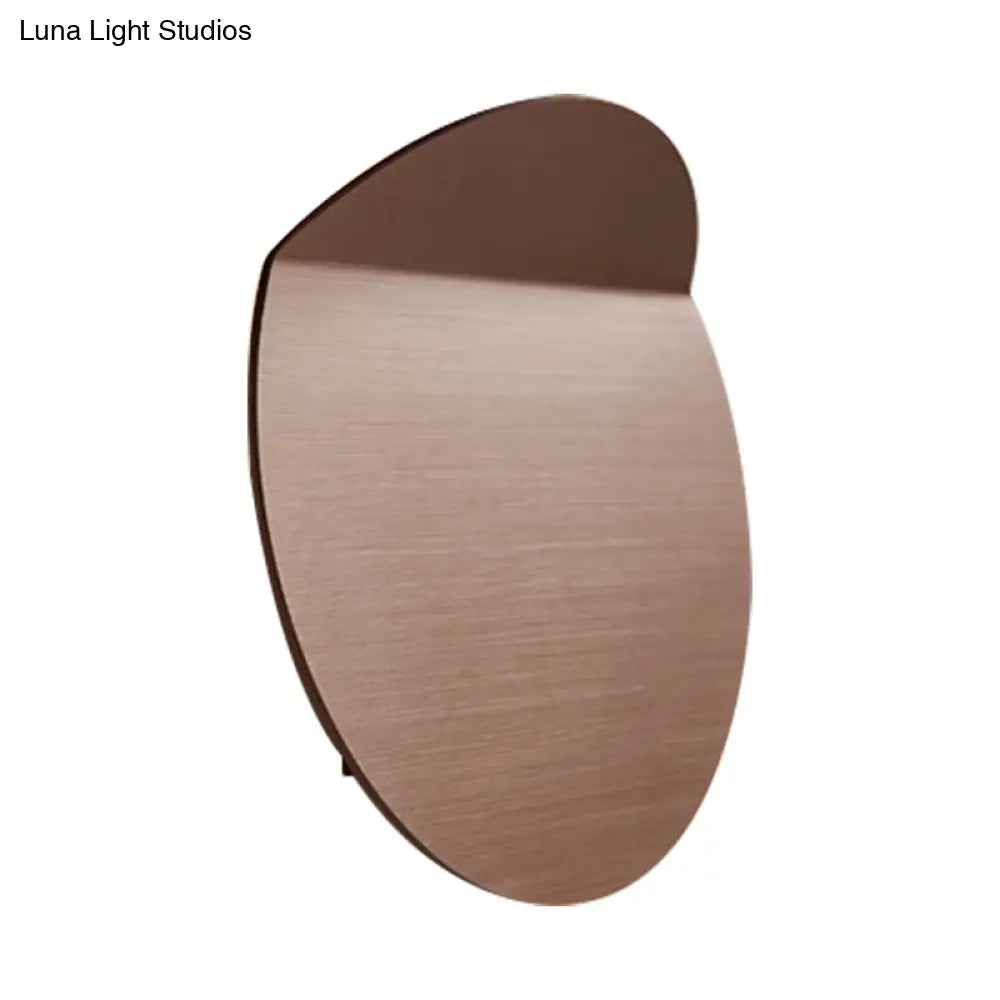 Ronde Wandlamp Metaal LED Dimbaar Warm Wit Gang Hal Corridor Modern Scandinavisch Design Sfeervol Licht