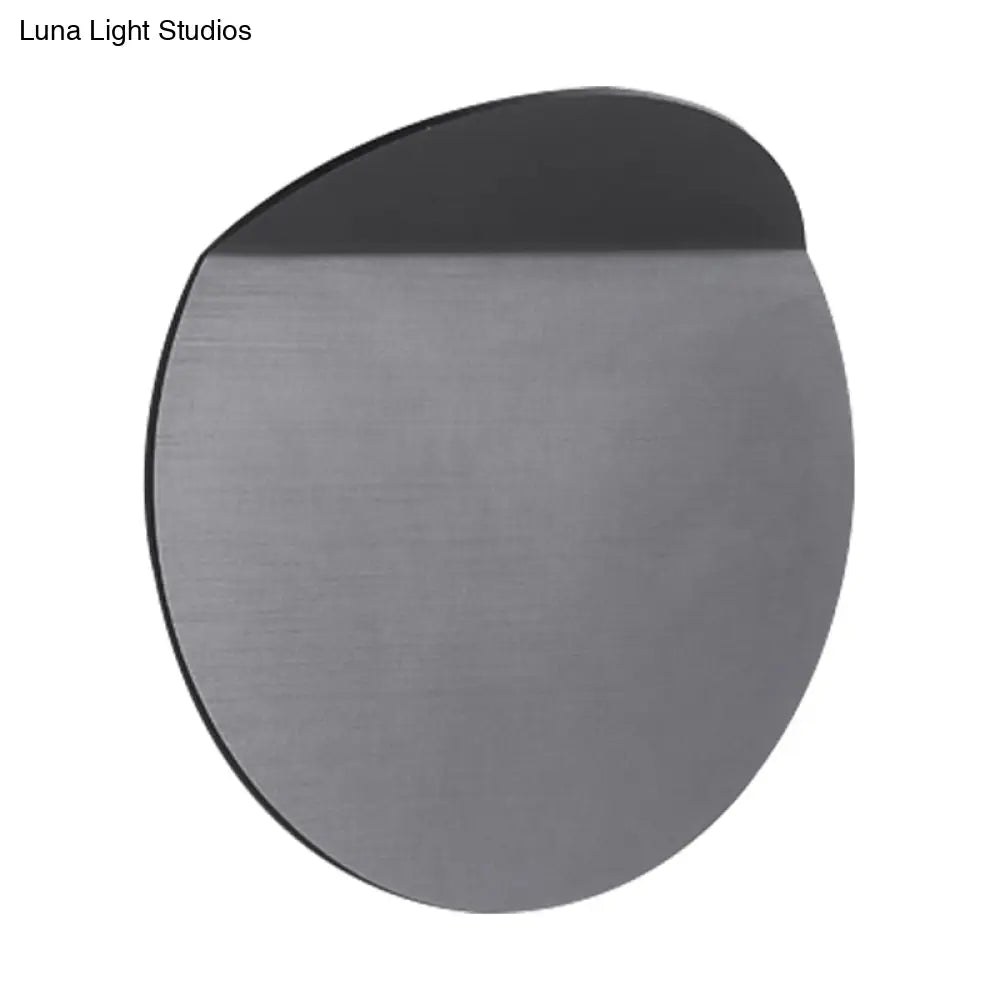 Ronde Wandlamp Metaal LED Dimbaar Warm Wit Gang Hal Corridor Modern Scandinavisch Design Sfeervol Licht