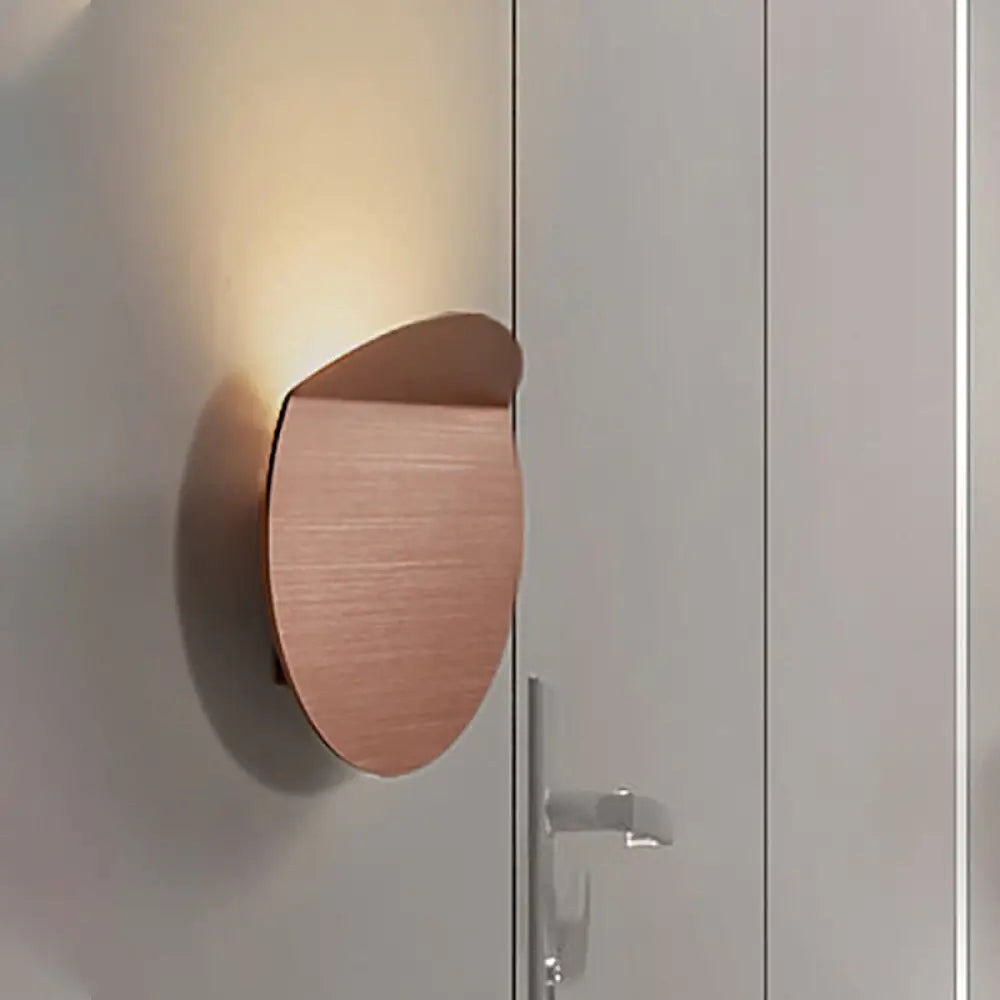 Ronde Wandlamp Metaal LED Dimbaar Warm Wit Gang Hal Corridor Modern Scandinavisch Design Sfeervol Licht