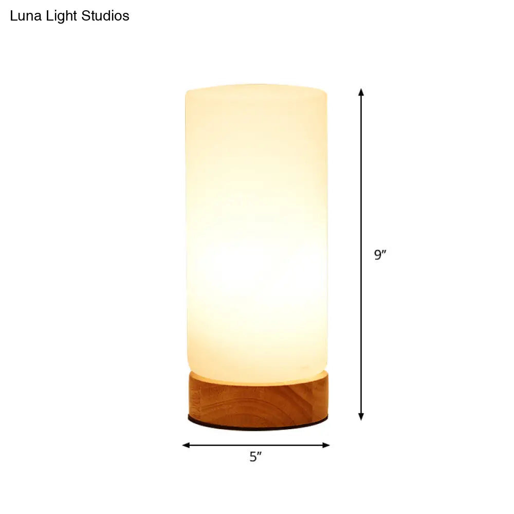 Tafellamp met Glazen Kap Wit Modern Design Leeslamp Bureau Verlichting E26 E27 Fitting Sfeerlamp Tafel
