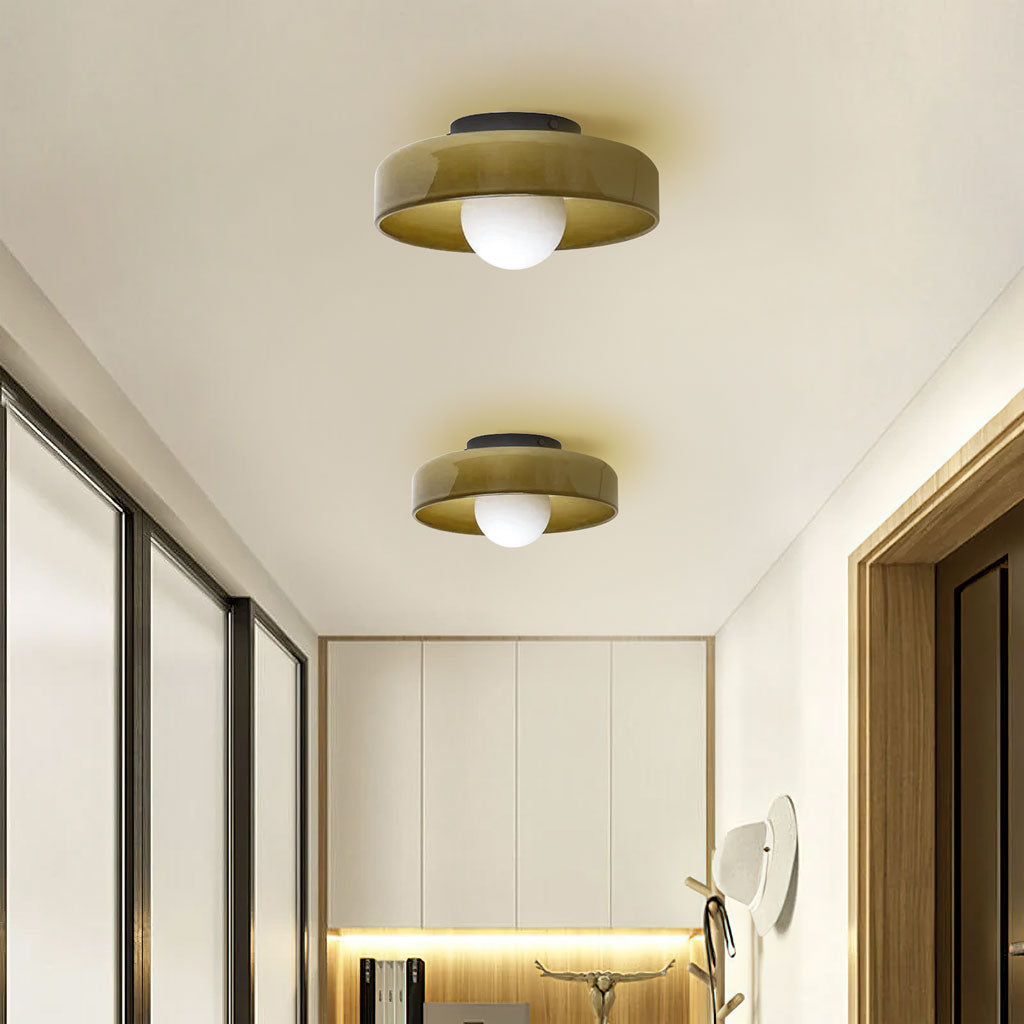 Glazen Schijf Plafondlamp & Wandlamp - Moderne Designverlichting in Glas