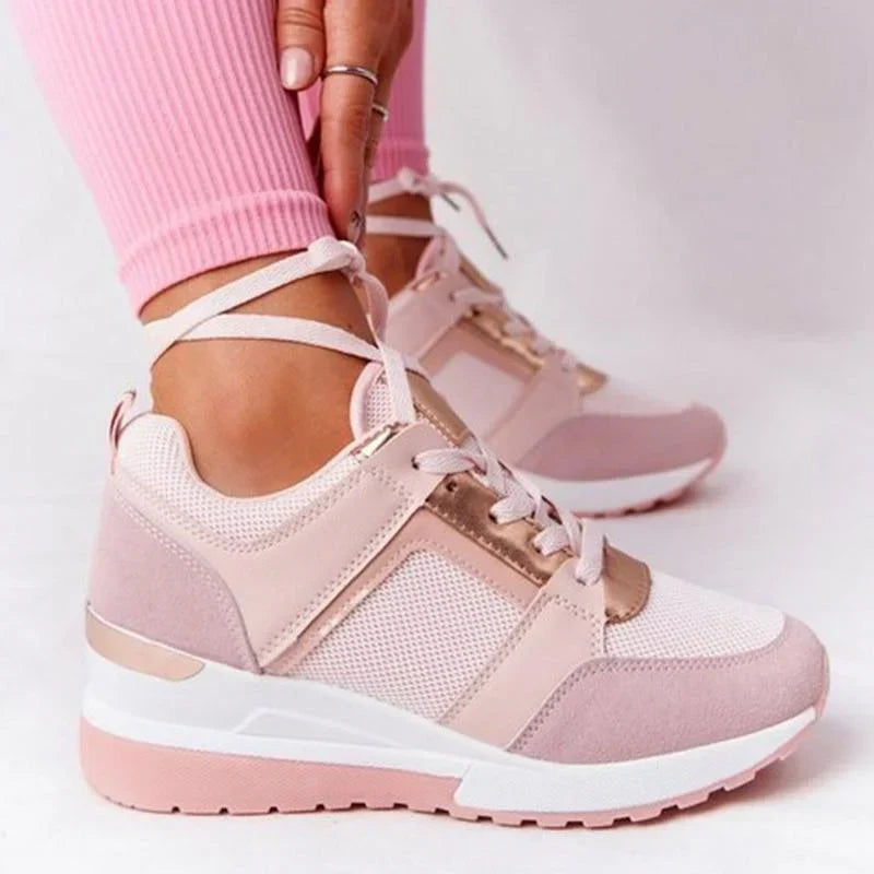 Luchtkussen Damessneakers Mesh Ademend Lichtgewicht Wandelschoenen Sportieve Vrijetijdsschoenen Dames