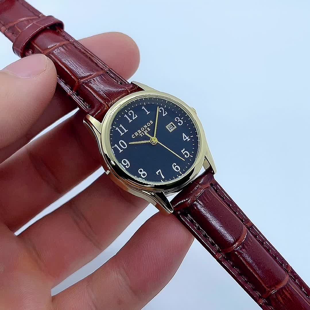Vierkant Dameshorloge met Kunstleren Band Kwarts Uurwerk Waterbestendig Krasvrij Elegant Stijlvol Polshorloge