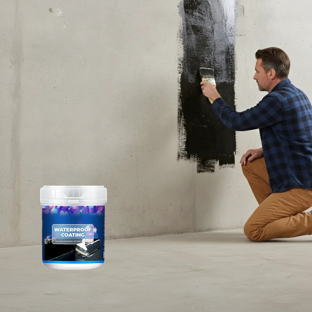 Waterdichte Coating voor Muren, Daken en Gevels - Transparante Afdichting tegen Vocht