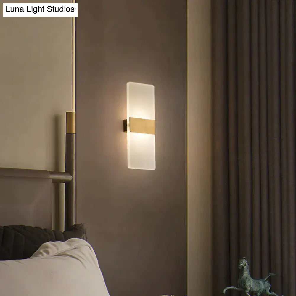 Koperen Wandlamp LED E27 29cm Woonkamer Slaapkamer Studeerkamer Kantoor Moderne Interieurverlichting