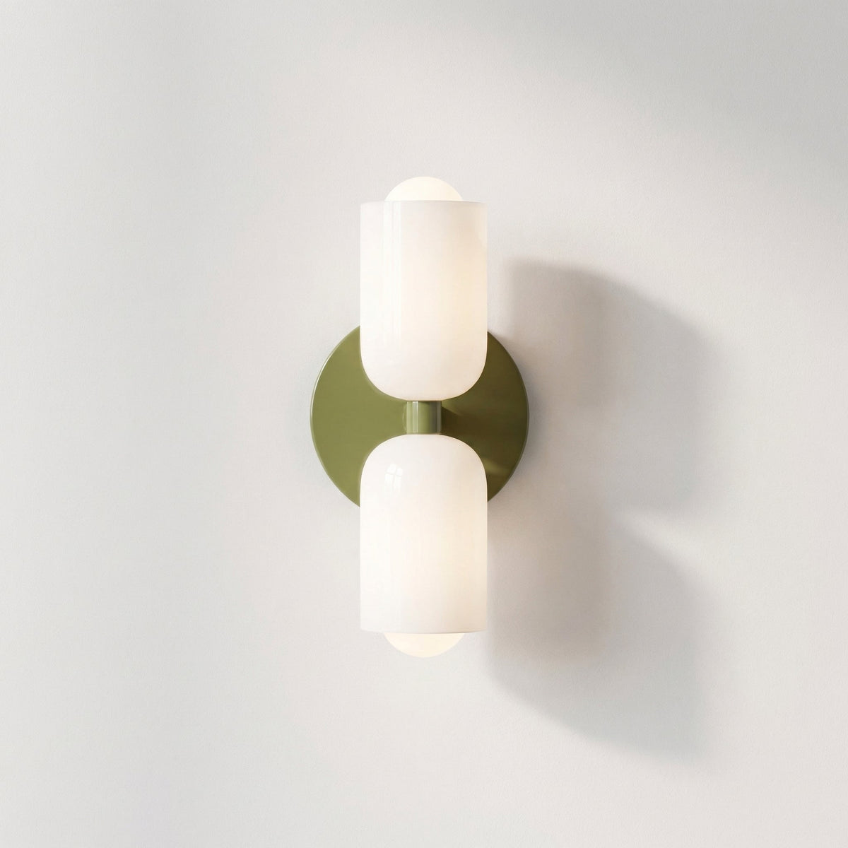 Wandlamp Tweevoudig Licht Metaal en Glas E27 Moderne Wandverlichting voor Woonkamer Gang Slaapkamer Hal