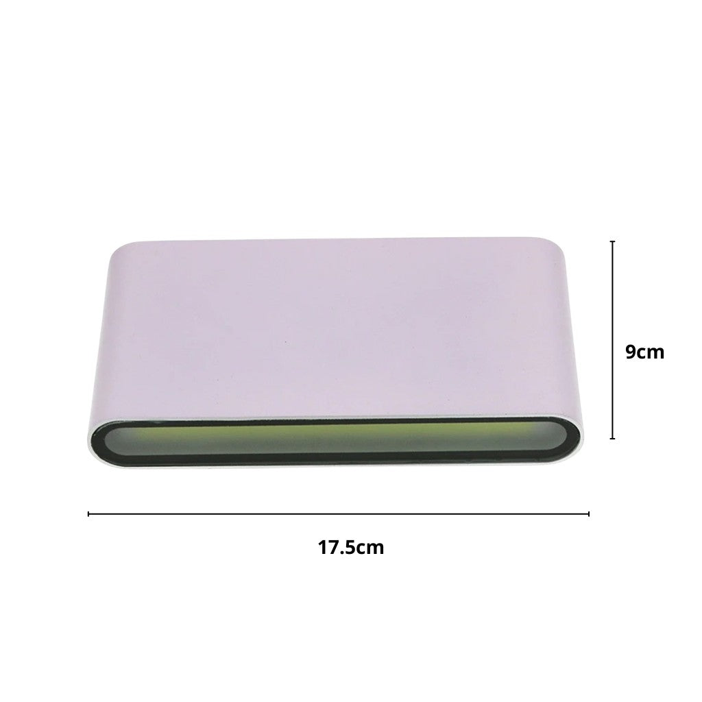 Buitenwandlamp LED IP65 Waterdicht Aluminium Zwart Wit Grijs voor Tuin Terras Veranda Modern Design 6W 12W