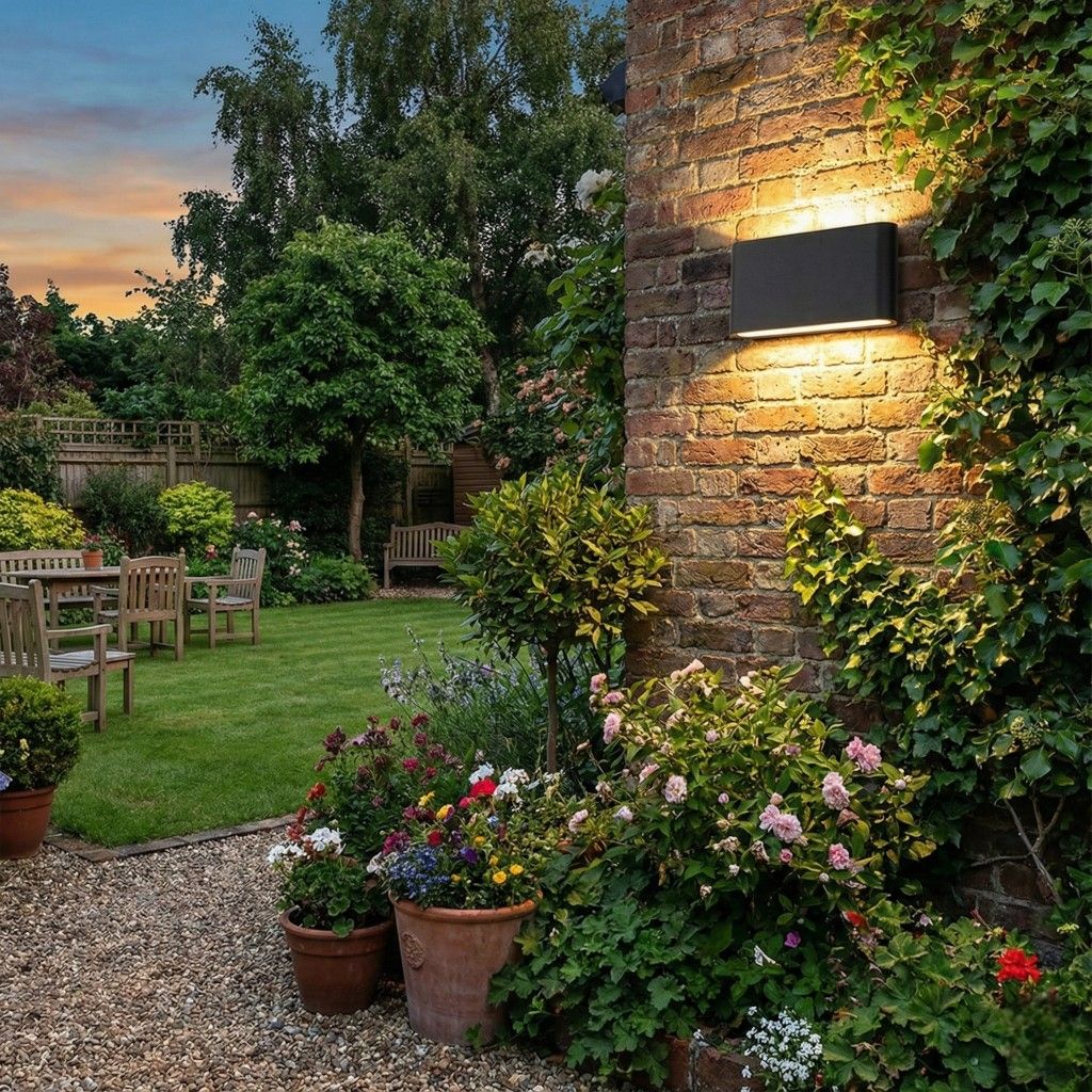 Buitenwandlamp LED IP65 Waterdicht Aluminium Zwart Wit Grijs voor Tuin Terras Veranda Modern Design 6W 12W