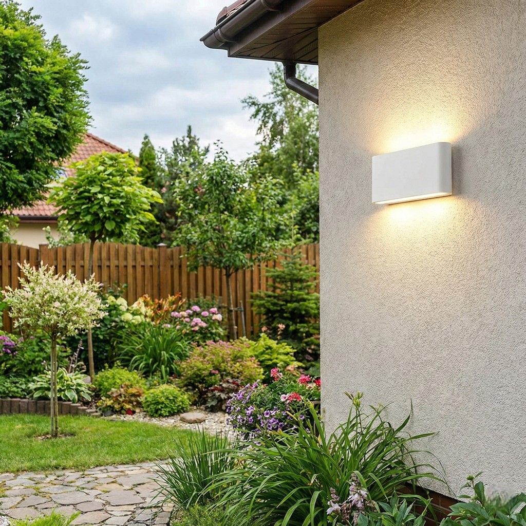 Buitenwandlamp LED IP65 Waterdicht Aluminium Zwart Wit Grijs voor Tuin Terras Veranda Modern Design 6W 12W