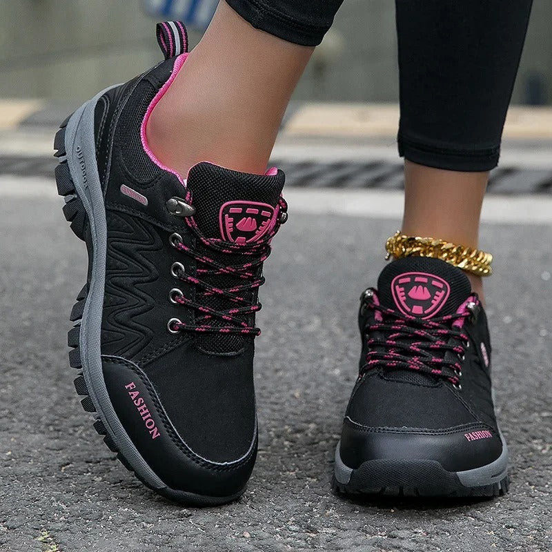 Dames Outdoorschoenen Waterdicht Ademend Hoog Comfort Antislip Wandelschoeisel voor Outdoor Avonturen