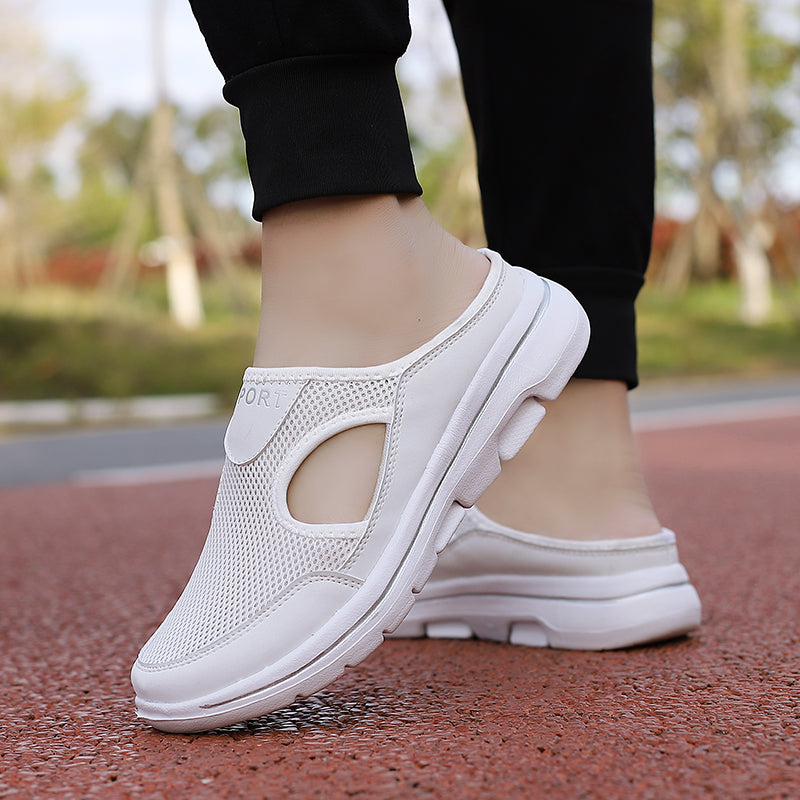 Orthopedische Instapslippers voor Heren - Ademend Mesh - Brede Pasvorm - Ergonomische EVA Zool - Casual Comfort voor Dagelijks Gebruik