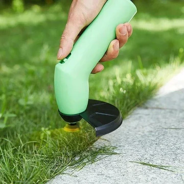 Draadloze Grastrimmer Batterij Mini Onkruidsnijder Tuin Handmatig Verstelbaar Compact Tuinonderhoud Gazon