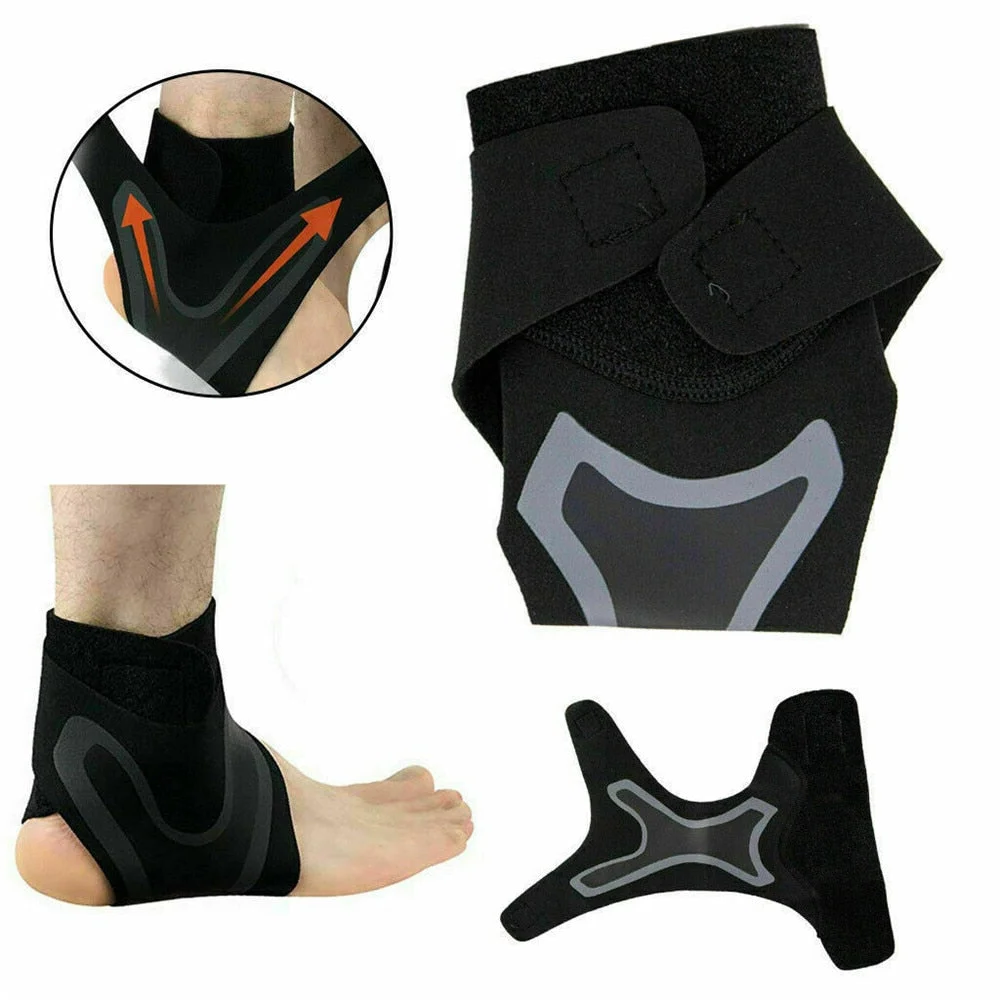 Verstelbare Enkelbrace met Compressie voor Optimale Ondersteuning bij Enkelklachten Blessures en Sportblessures