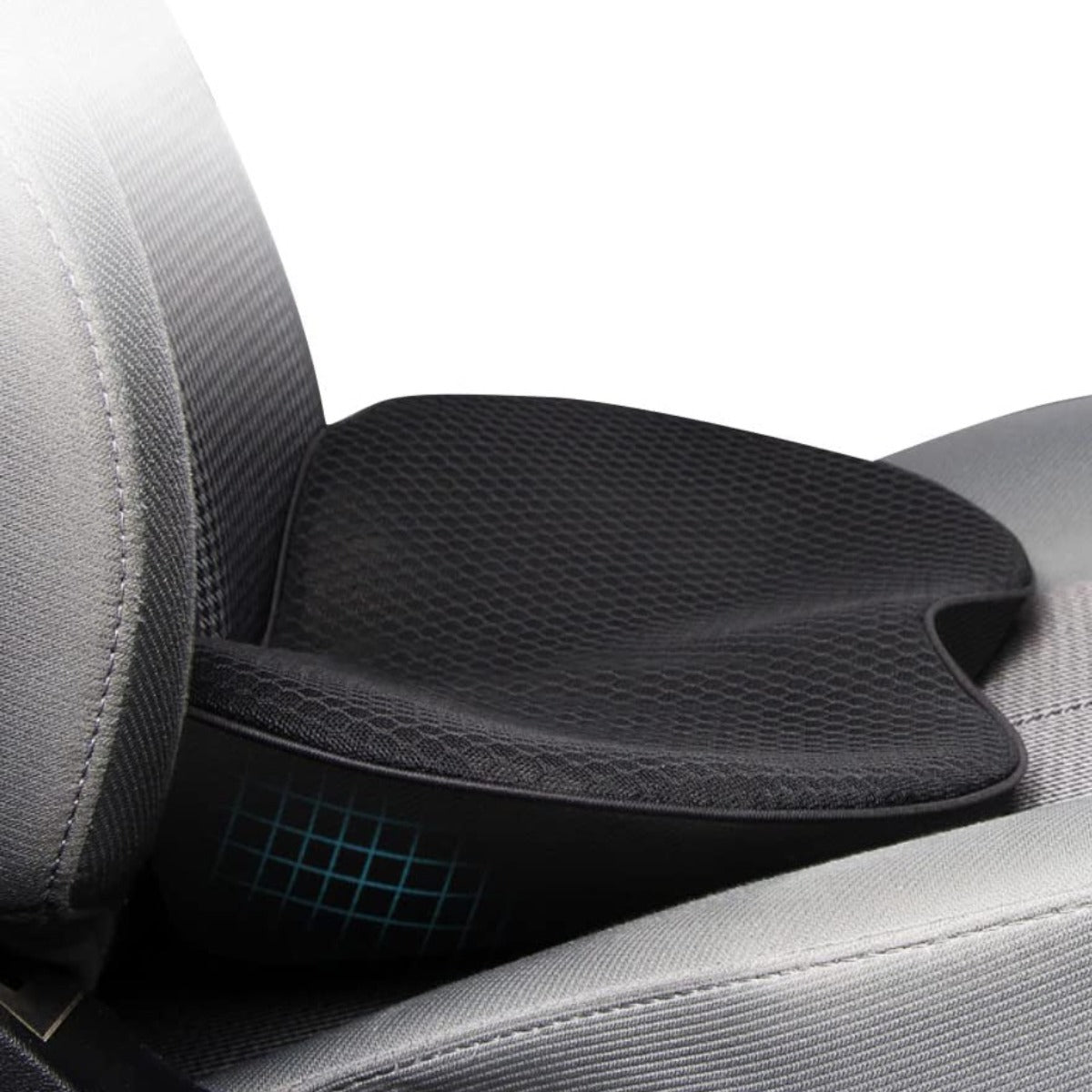 Ergonomische Zitverhoger voor Auto met Memory Foam voor Optimaal Rijcomfort Ondersteuning en Verbeterd Zicht