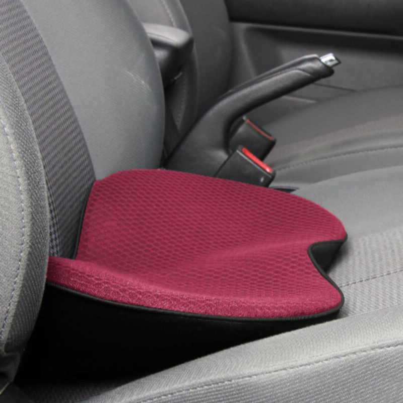 Ergonomisch Verhogend Autostoelkussen Memory Foam Kleine Bestuurders Comfort Zwart Beige Bruin Rood Auto