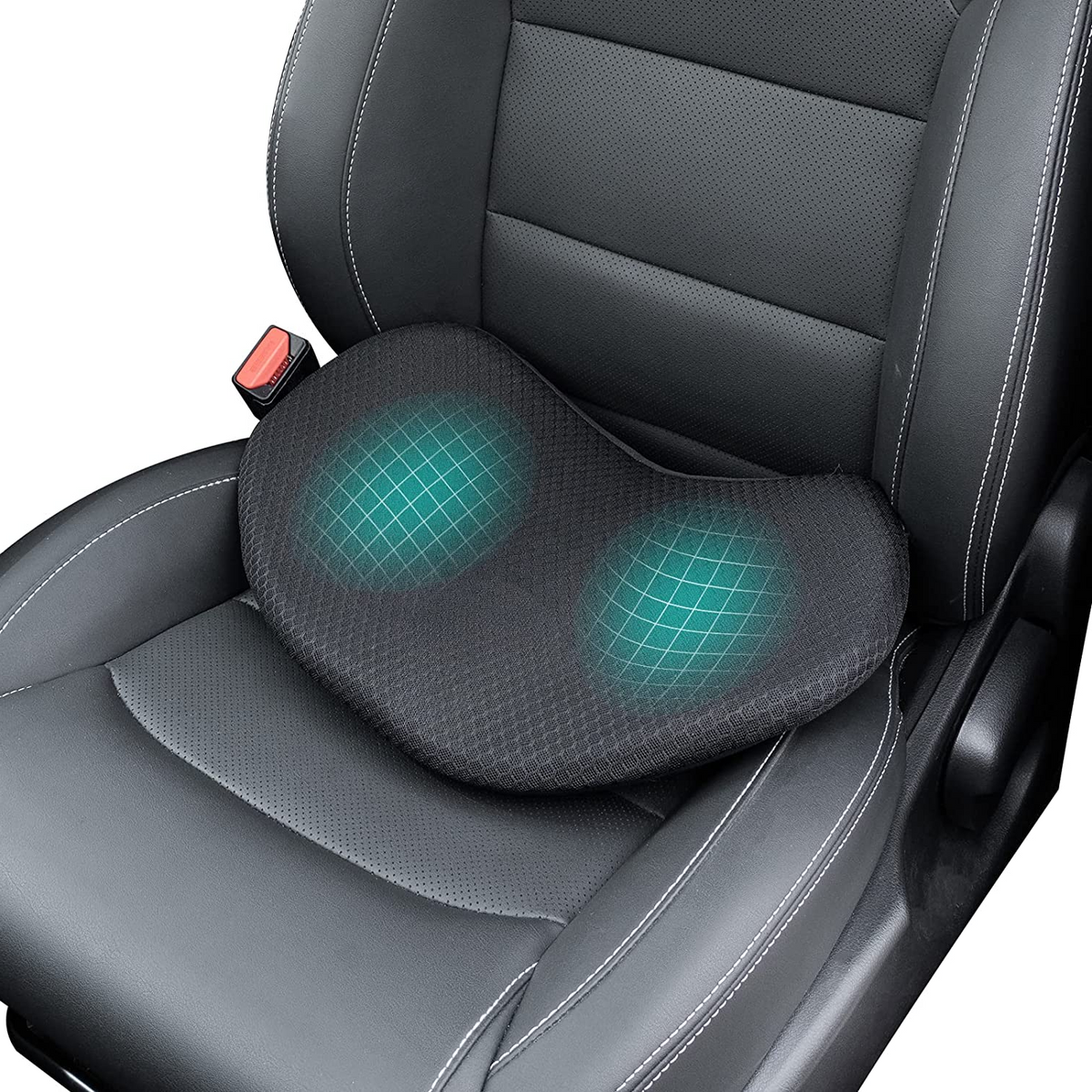 Ergonomische Zitverhoger voor Auto met Memory Foam voor Optimaal Rijcomfort Ondersteuning en Verbeterd Zicht