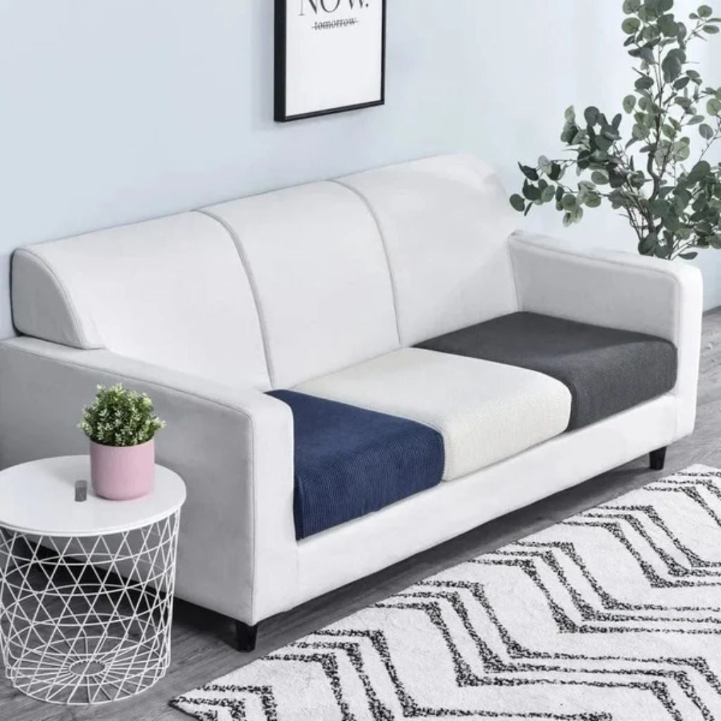 Rekbare Bankhoes Huisdiervriendelijk 100% Polyester Wasbaar Meubelbeschermer 10 Maten 6 Kleuren Woonkamer
