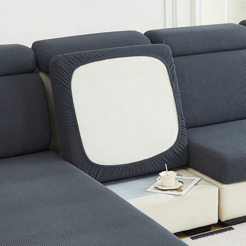 Rekbare Bankhoes Huisdiervriendelijk 100% Polyester Wasbaar Meubelbeschermer 10 Maten 6 Kleuren Woonkamer