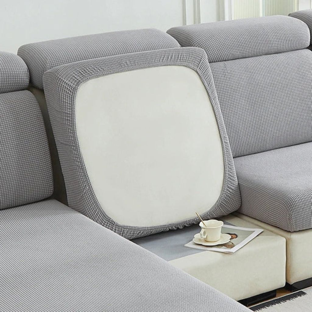 Rekbare Bankhoes Huisdiervriendelijk 100% Polyester Wasbaar Meubelbeschermer 10 Maten 6 Kleuren Woonkamer