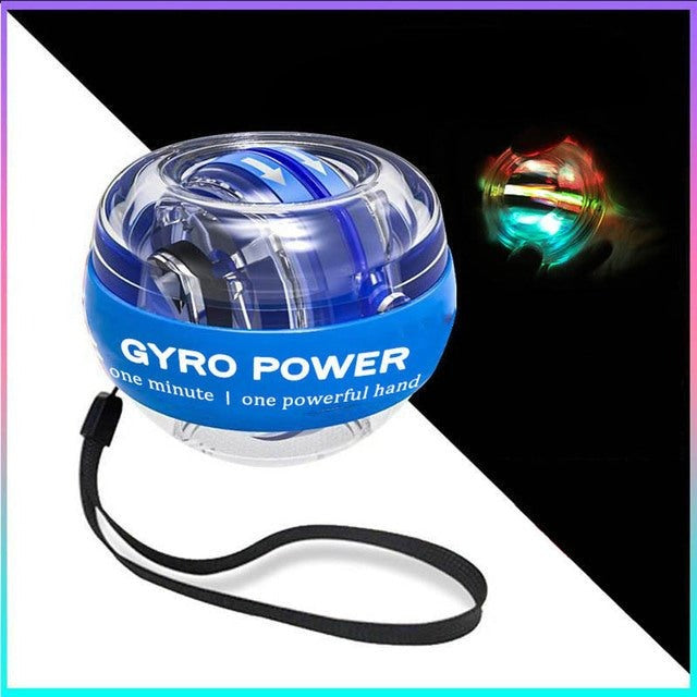 Gyroscoop Polstrainer LED Weerstand 32kg Onderarm Grip Kracht Training Bal Fitness Spierversterking Thuis