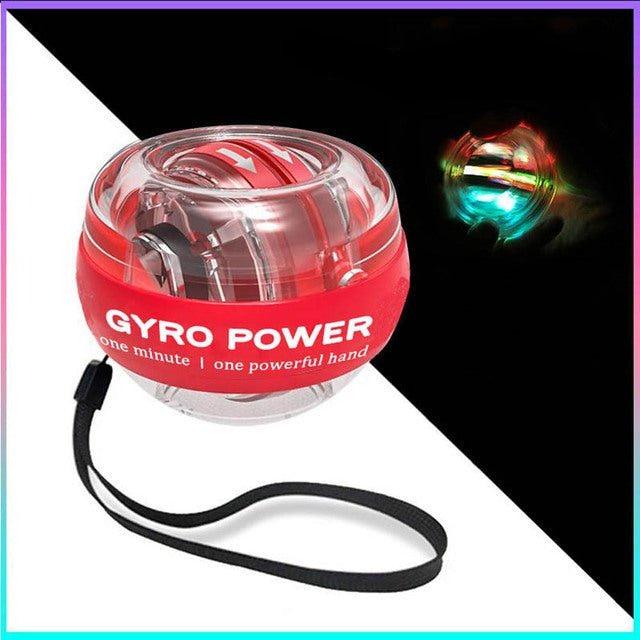 Gyroscoop Polstrainer LED Weerstand 32kg Onderarm Grip Kracht Training Bal Fitness Spierversterking Thuis