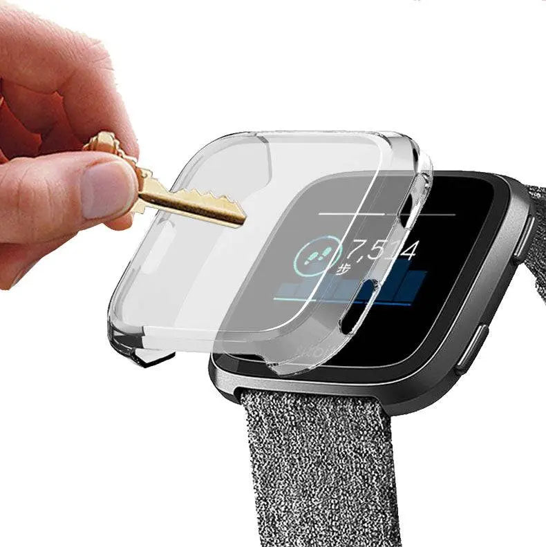 Smartwatch Beschermhoes met Geïntegreerde Schermbescherming voor Fitbit Versa 2 Volledig Rondom Beschermd
