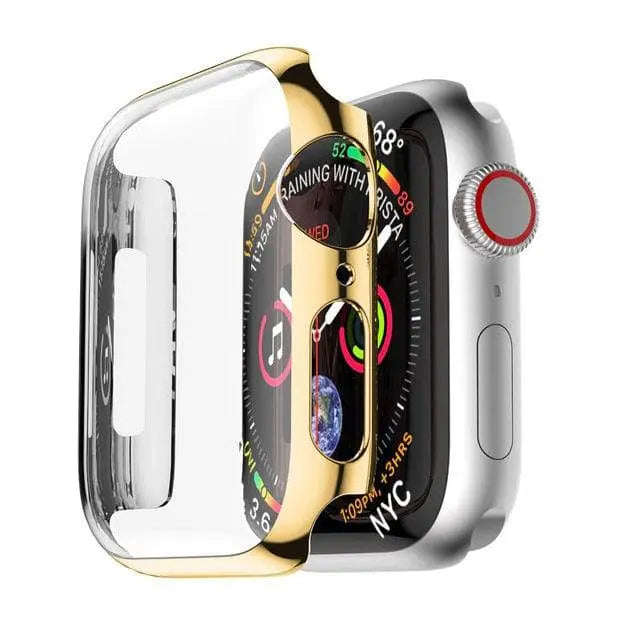 Beschermhoesje Smartwatch 40mm 44mm Gehard Glas Polycarbonaat Schermbeveiliging Horloge Accessoire Case
