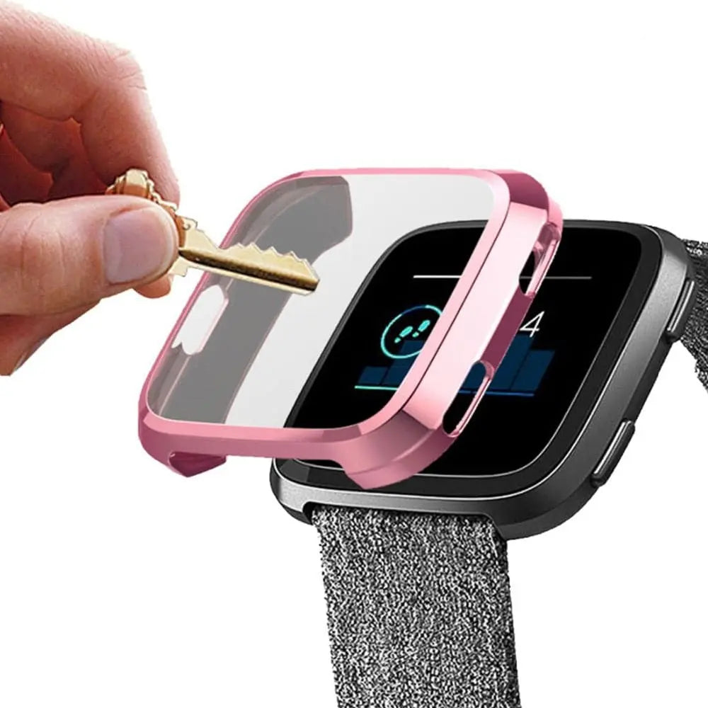 Smartwatch Beschermhoes met Geïntegreerde Schermbescherming voor Fitbit Versa 2 Volledig Rondom Beschermd