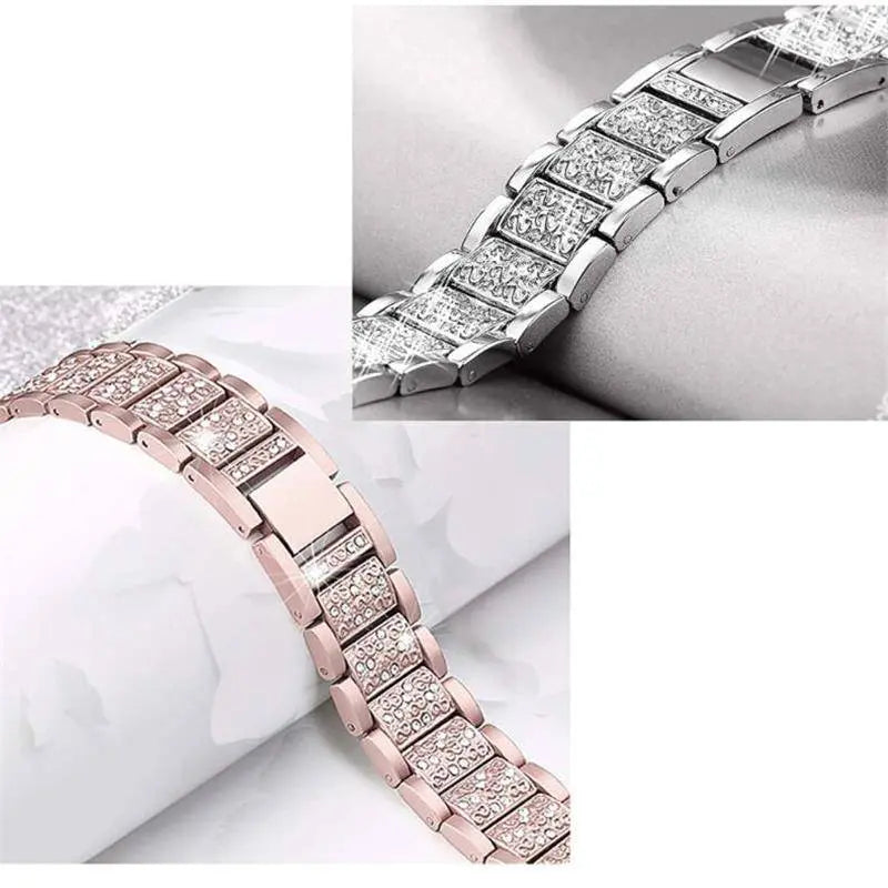 Roestvrij Stalen Horlogebandje met Beschermcase voor 38mm 40mm 42mm 44mm Smartwatch Metalen Polsband Stijlvol